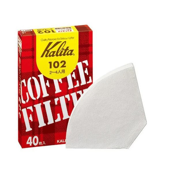 KALITA 102 PAPER FILTER WHITE (40CT) فلاتر كاليتا