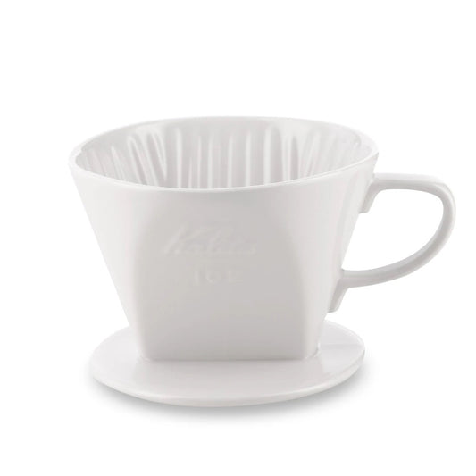 KALITA STYLE CERAMIC DRIPPER 102 - WHITE منقط كاليتا